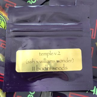 Temple V2 (Old SOG Super Silver Haze x Williams Wonder)